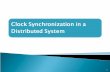 Clock synchronization in distributed system