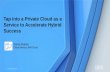 Tap into a Private Cloud as a Service to Accelerate Hybrid Success