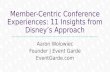 Member-Centric Conference Experiences: 11 Insights from Disney’s Approach