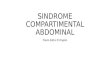 Sindrome compartimental-abdominal