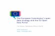 European Commission's Open Data Strategy and the EU Open Data Portal