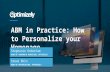 ABM in Practice: How to Personalize your Homepage