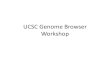 UCSC Genome Browser Workshop (pdf)
