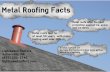 Metal Roofing Facts