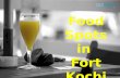 Find out the main food spots of Fort Kochi|Gogeo Holidays