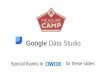 Google Data Studio - First impressions @ Measurecamp