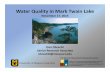 Water Quality in Mark Twain Lake