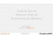 #BrightonSEO: Work Life Hacks - Tools & Tips to Improve Internal Productivity & Efficiency