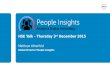 People Insights Analytics enable everything