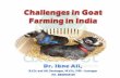 Challenges in goat farming in india - Goat Farming Consultancy