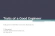 Traits of a Good Engineer