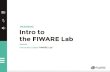Intro to the FIWARE Lab