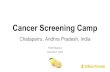 Yellow Pomelo Cancer Screening Camp
