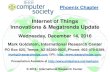 Internet of Things Innovations & Megatrends Update 12/14/16