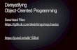 Demystifying Object-Oriented Programming - ZendCon 2016
