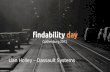 Findability Day 2015   Liam Holley - Dassault systems - Insight and discovery with EXALEAD