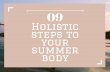 9 Holistic Steps to your Summer Body