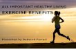 Deborah Ferrari - Exercise Benefits