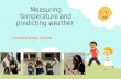 Measuring temperature and predicting weather pics