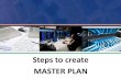 Steps to Create Master Plan -ppt