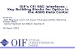 ECOC Panel on OIF CEI 56G