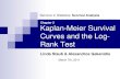 Kaplan-Meier Survival Curves and the Log-Rank Test