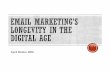 Email Marketing's Longevity in the Digital Age - April Mullen - Stukent Expert Session