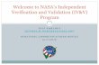 Welcome to NASA's Independent Verification and Validation (IV&V ...