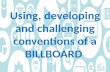 Billboard conventions C