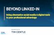 CPA Congress - Beyond Linked In - Other Social Media & Digital Tools