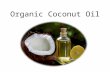 Organic Coconut Oil Suppliers