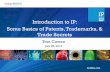 Introduction to IP: Basics of Patents, Trademarks, & Trade Secrets