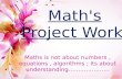 Math's project work