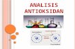 Analisis antioksidan & orac