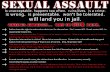 Sexual Assault Prevention Poster