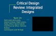 Critical Design Review- Integrated Designs