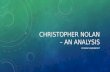 Christopher nolan analysis