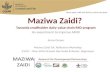 Maziwa Zaidi:Highlights:experiment to improve AR4D