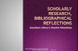 Scholarly Research, Bibliographical Reflections Presentation - Prof. Muhammed Haron