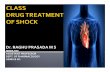 Class drug therapy of shock