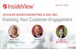 [InsideView Webinar] Account-Based Marketing & Selling: Evolving Your Customer Engagement