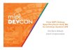 MIPI DevCon 2016: How MIPI Debug Specifications Help Me to Develop System SW