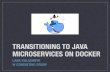 Java Microservices HJUG