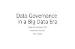 Data Governance in the Big Data Era