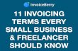 11 Invoicing Terms Every Small Business & Freelancer Should Know