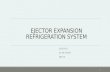 EJECTOR EXPANSION REFRIGERATION SYSTEM