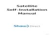 Satellite Self-Installation Manual - Shaw Direct