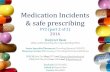NANIME Medication Incidents and safe prescribing FY2 [part 2] 2016
