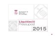 Liquidacio pressupost 2015_presentacio