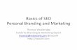 Basics of SEO for Personal Branding and Marekting